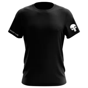 100% Cotton Newport Sea Base Rowing Black T-Shirt