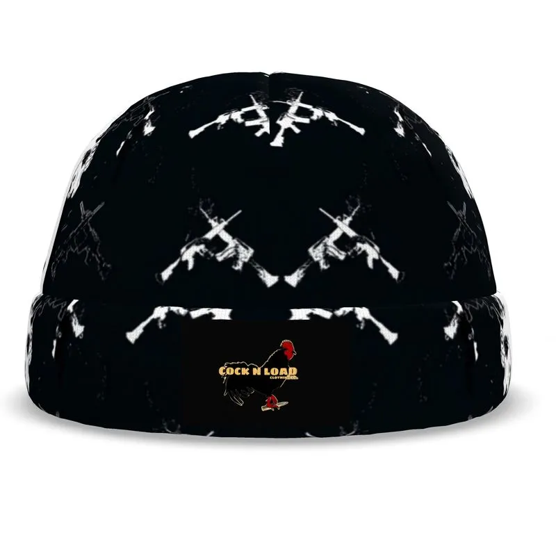 #448 cocknload Designer Beanie