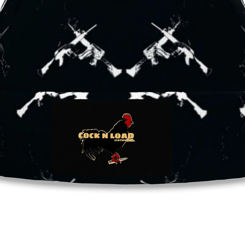#448 cocknload Designer Beanie