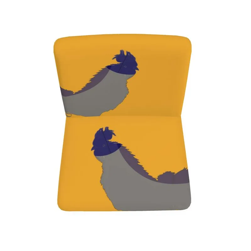 #501 cocknload modern chair rooster print