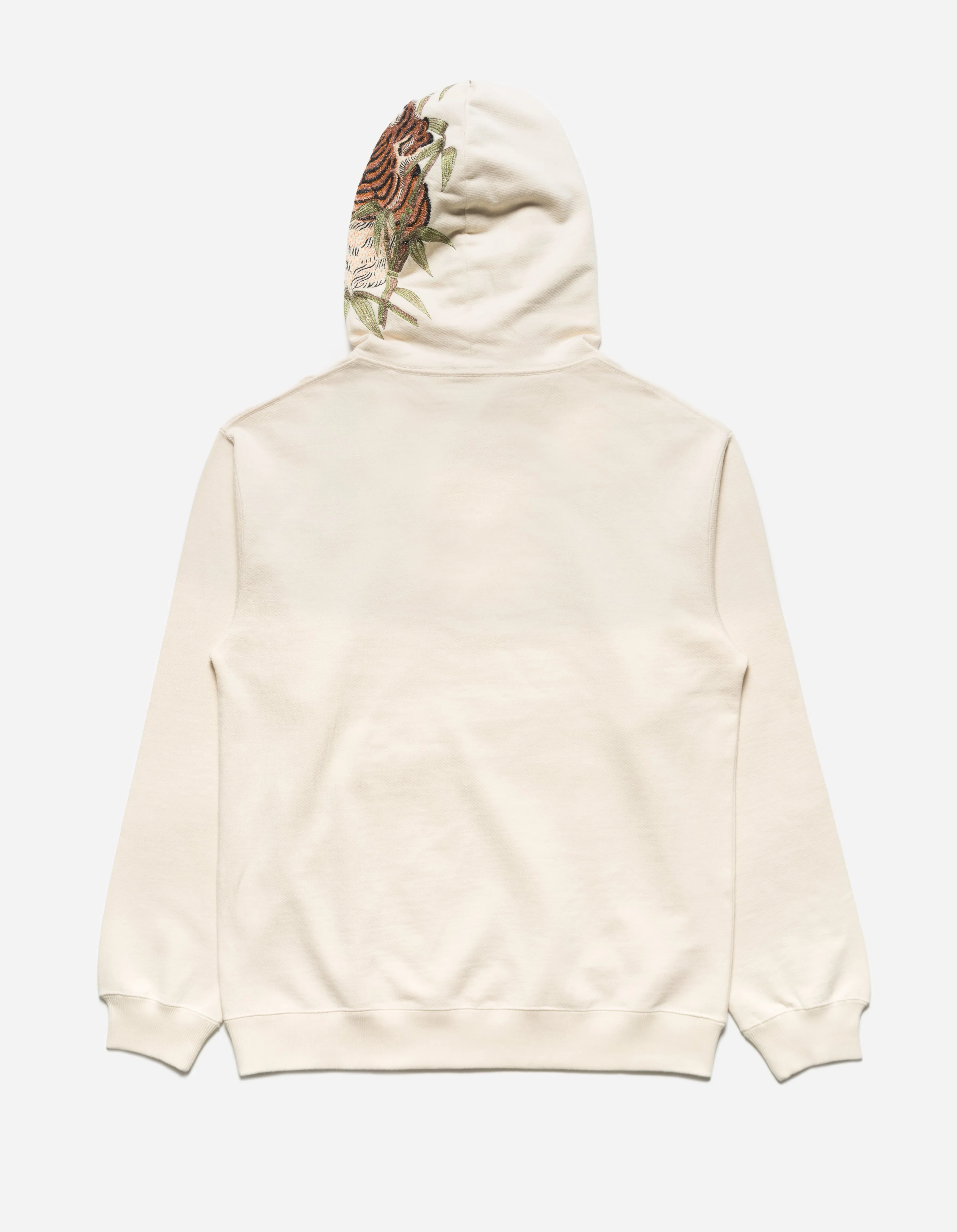 5097 Maha Tiger Hooded Sweat Ecru