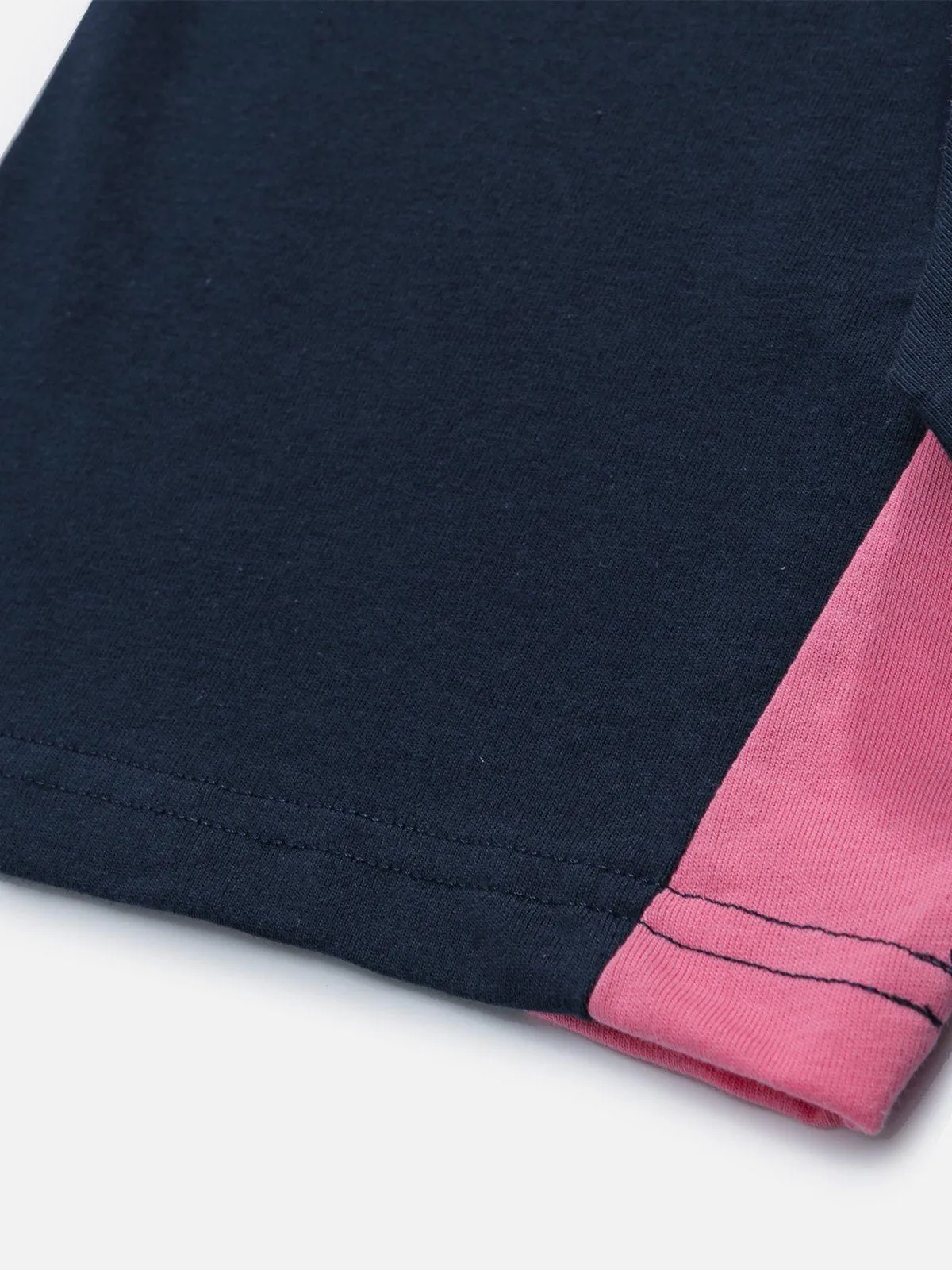 Aelfric Eden Color Blocking Number Print Tee