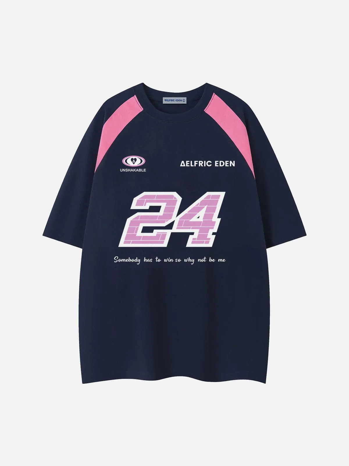 Aelfric Eden Color Blocking Number Print Tee