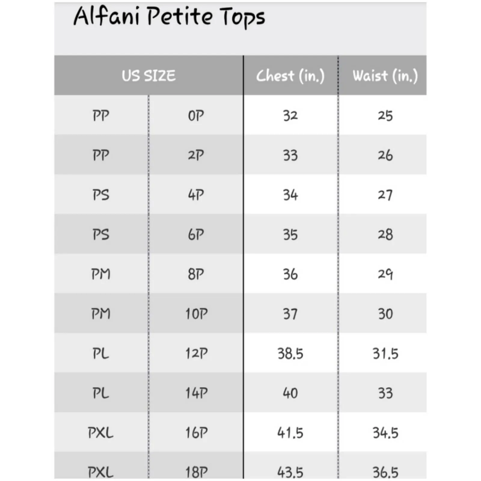 Alfani Striped Surplus Petite Top PM Black White