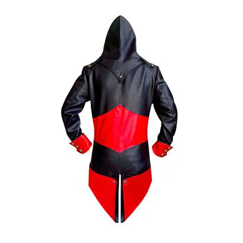 Assassins Creed 3 cosplay jacket with Hoodie