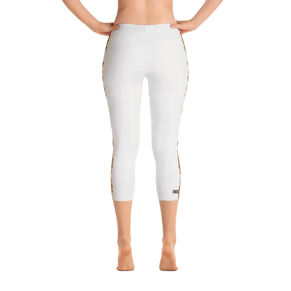 #bc0abd90 - Brittle Marshmallow Sorbet - ALTINO Sport Capri Leggings - Gelato Collection