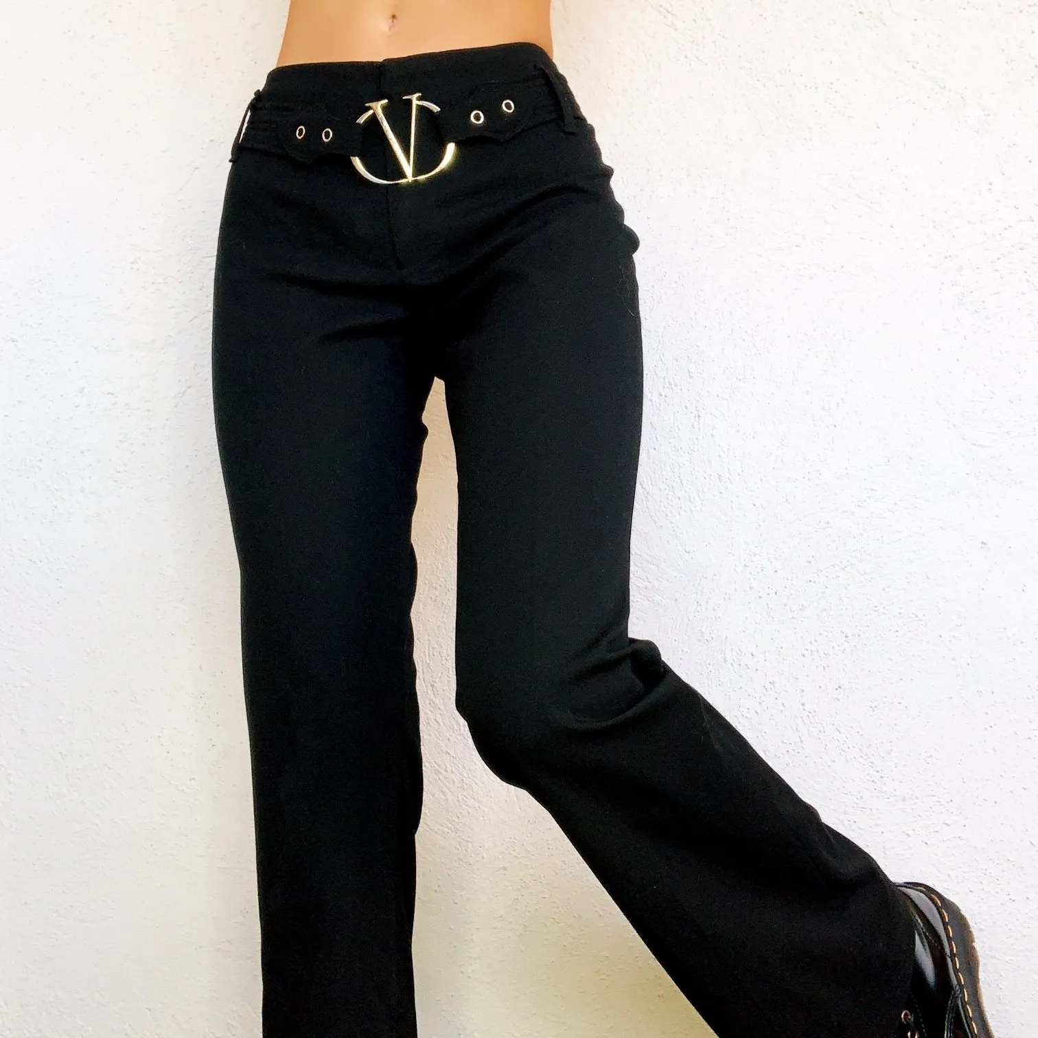 Black Vertigo Pants