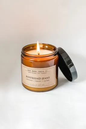 Boyfriend Jean Candle