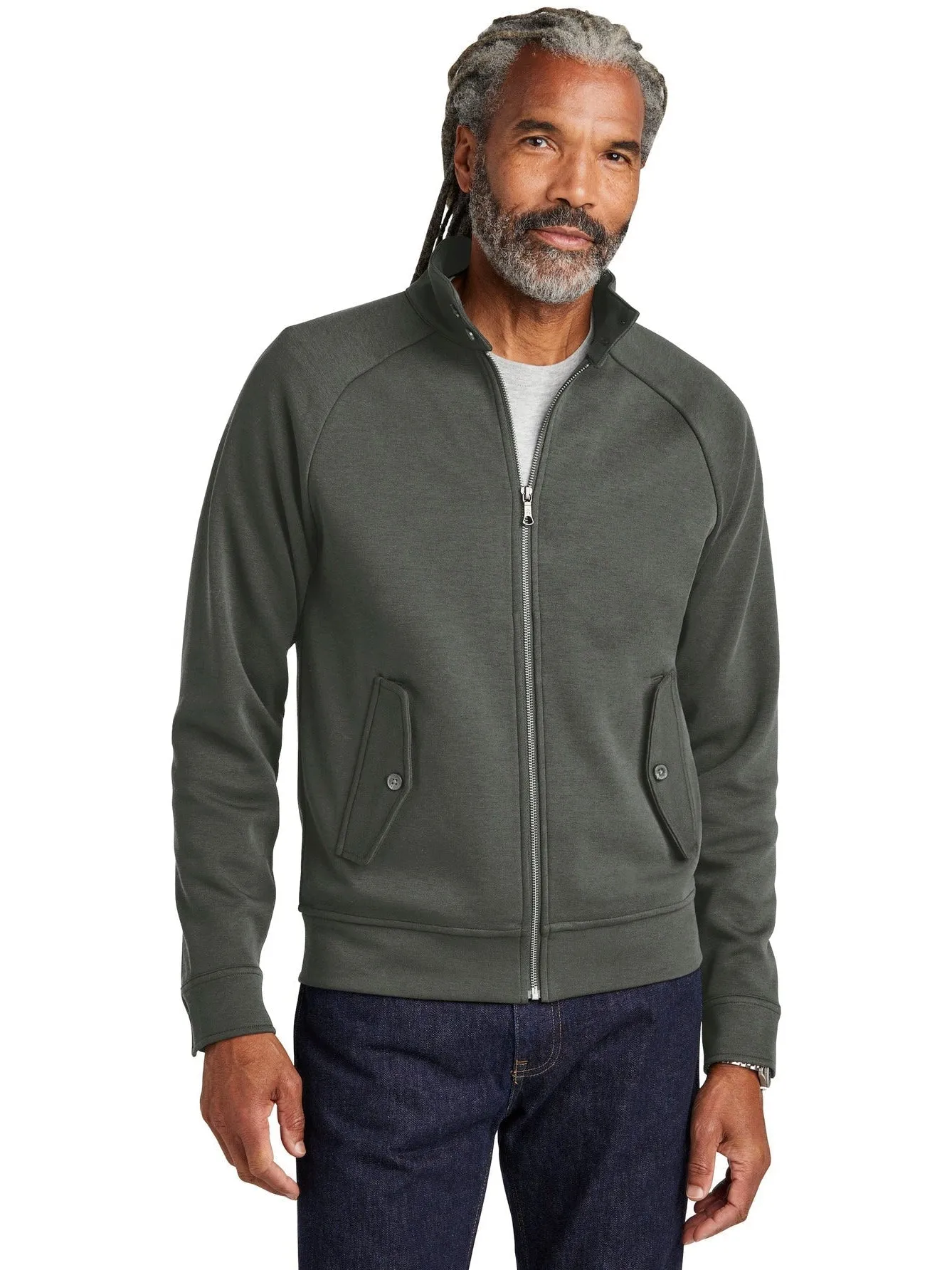 Brooks Brothers Double-Knit Full-Zip
