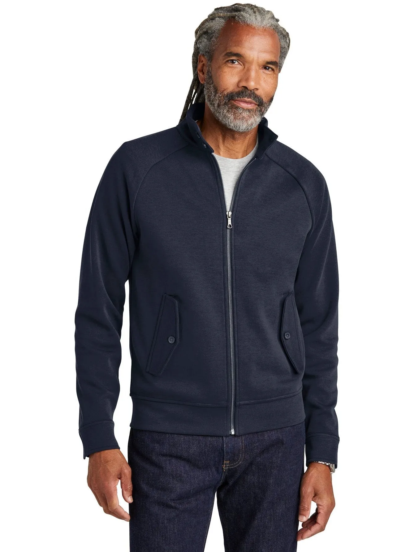 Brooks Brothers Double-Knit Full-Zip