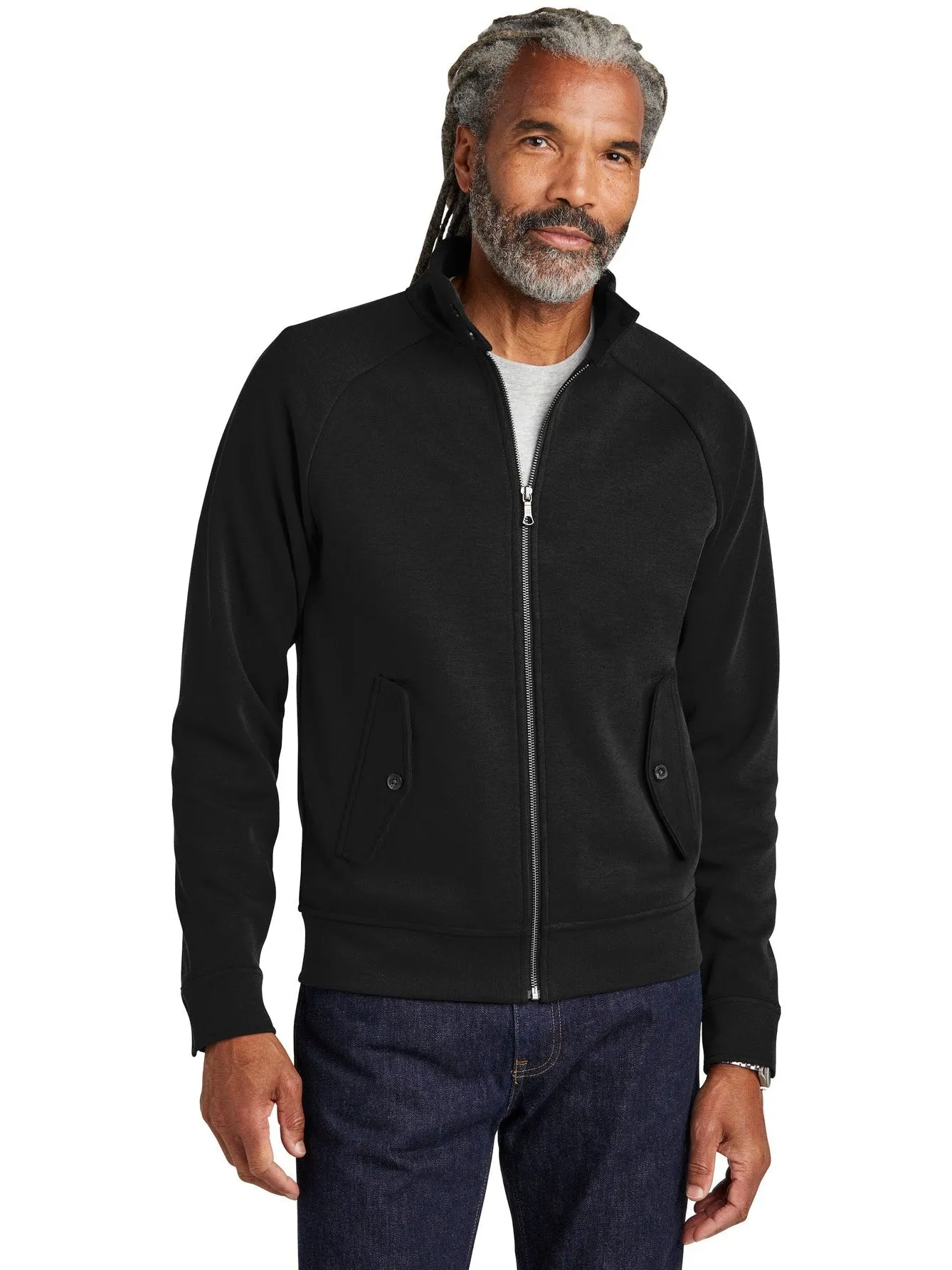 Brooks Brothers Double-Knit Full-Zip