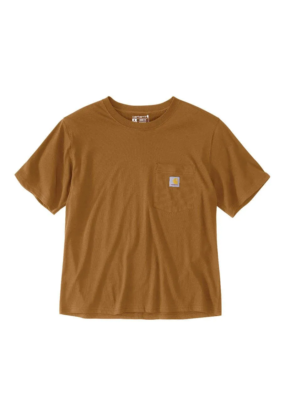 Carhartt&#x20;Work&#x20;T-shirt&#x20;Lightweight&#x20;106122&#x20;Women&#x20;-&#x20;Brown