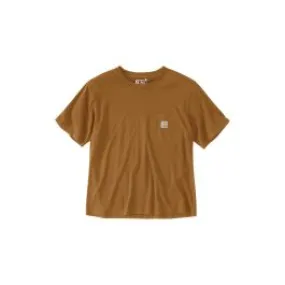 Carhartt&#x20;Work&#x20;T-shirt&#x20;Lightweight&#x20;106122&#x20;Women&#x20;-&#x20;Brown