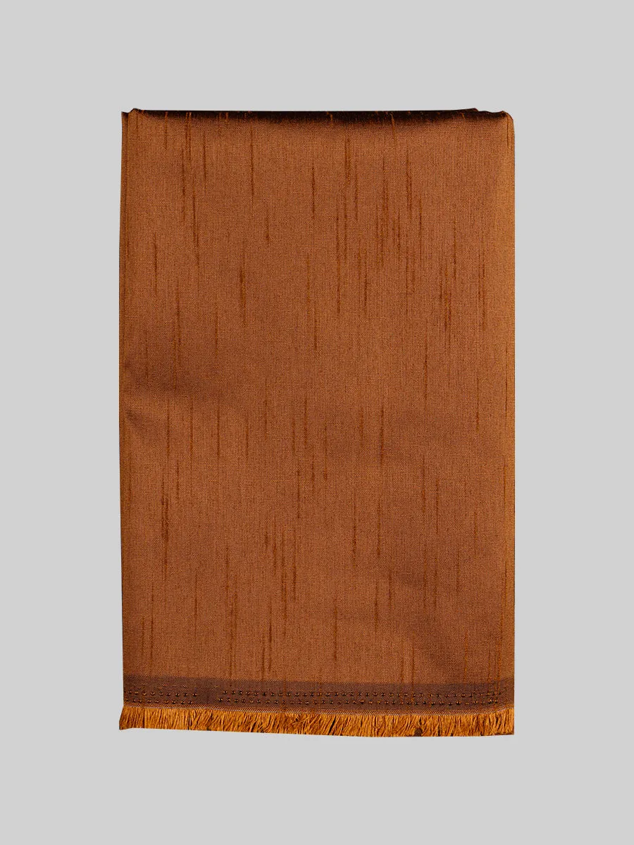 Cotton Colour Plain Shirt Fabric Copper Trishul
