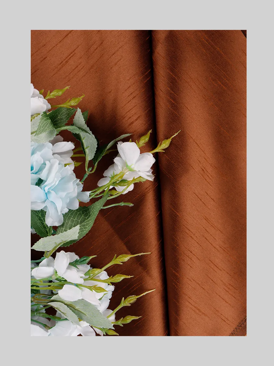 Cotton Colour Plain Shirt Fabric Copper Trishul