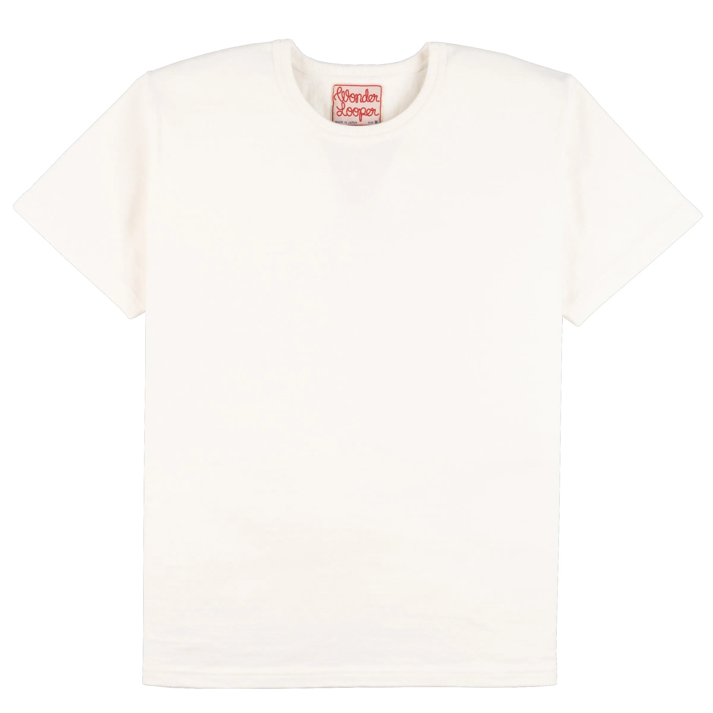Crewneck T-shirt - Double Heavyweight - White