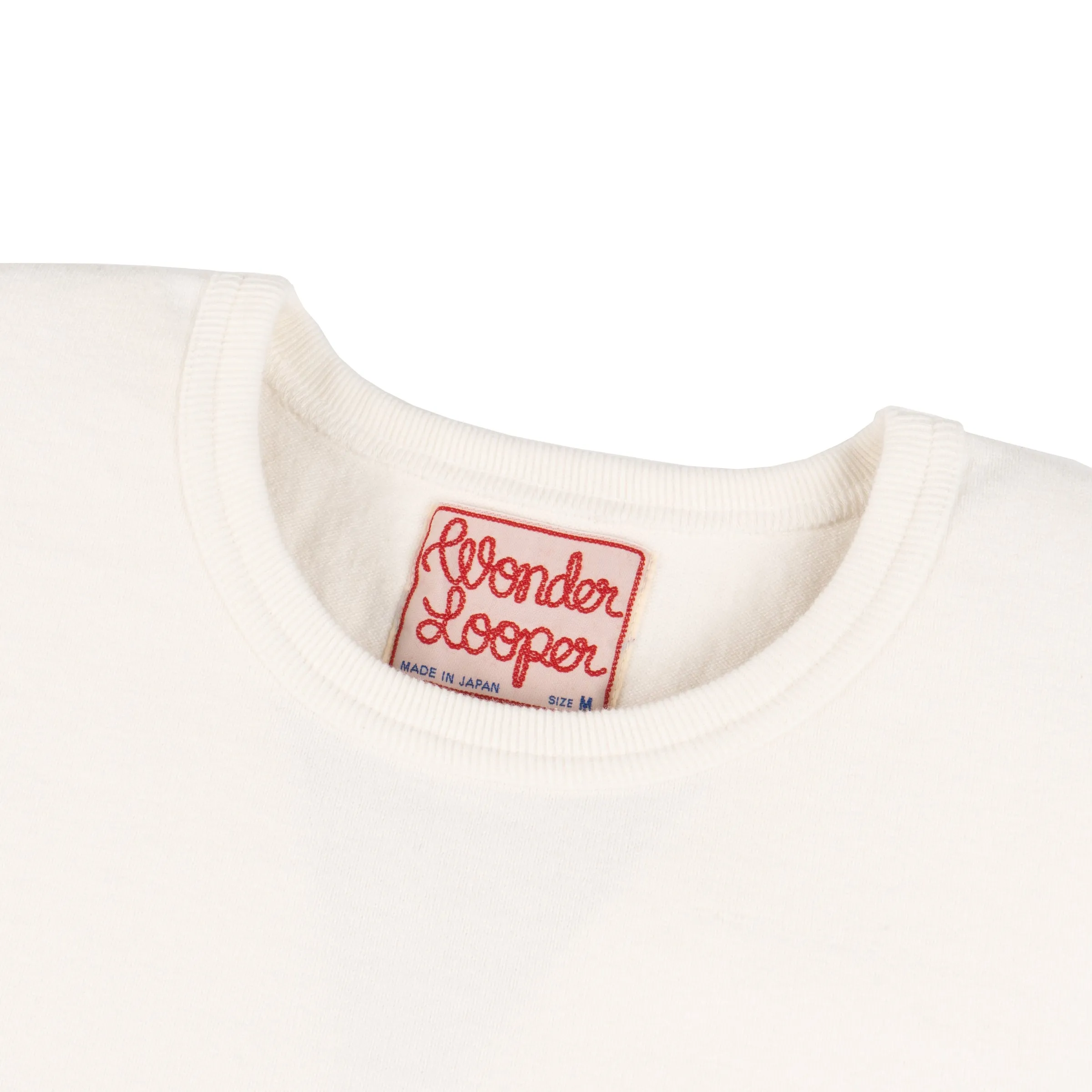 Crewneck T-shirt - Double Heavyweight - White