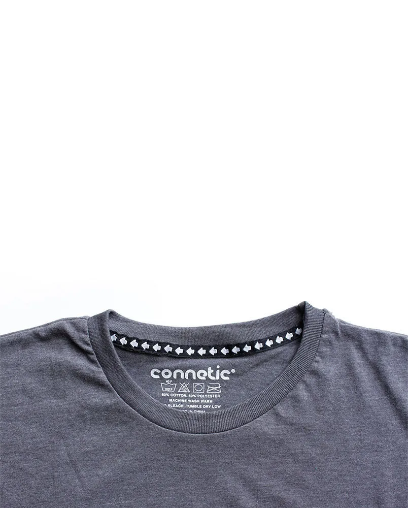 Deck Logo Premium Tee - Charcoal Grey
