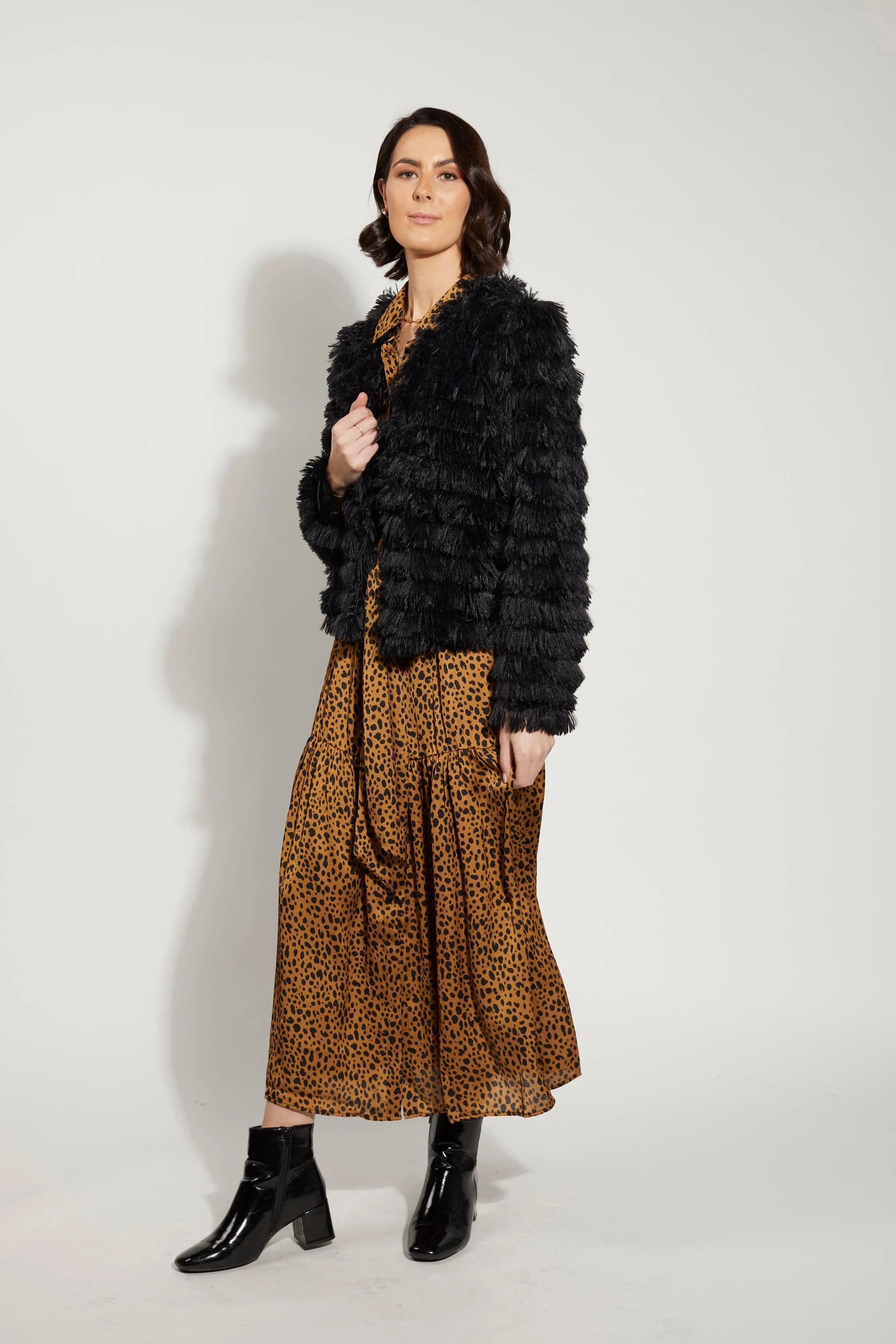 Drama The Label Fur Baby Jacket