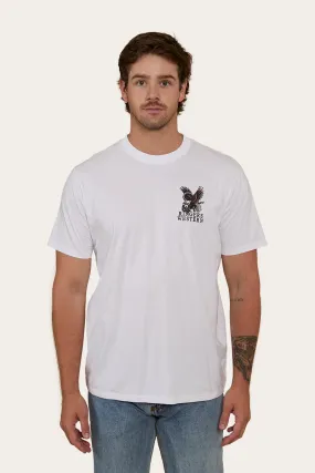 Eyrie Mens Loose Fit T-Shirt - White