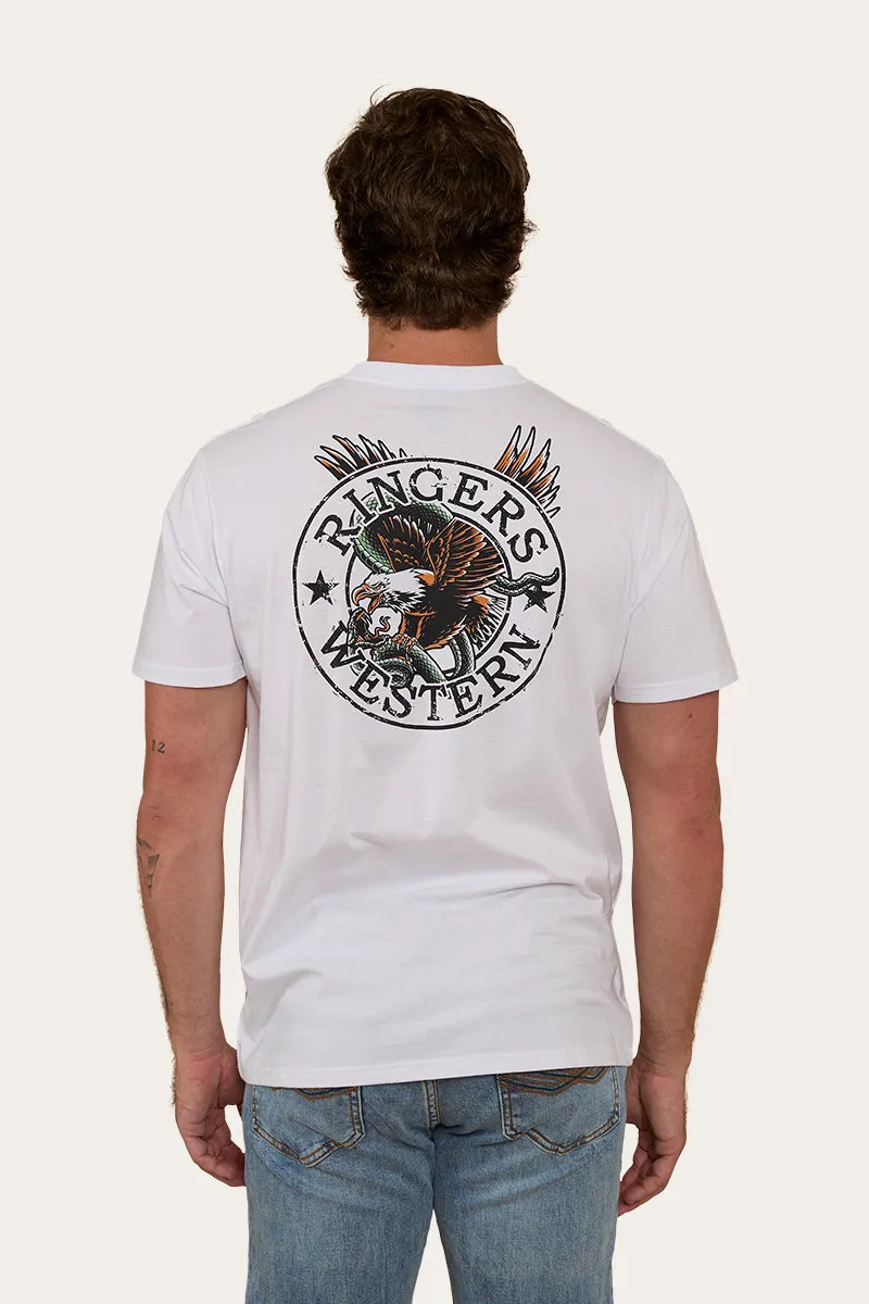 Eyrie Mens Loose Fit T-Shirt - White