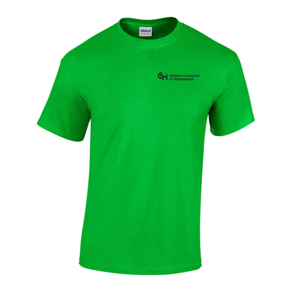 Gildan Adult Heavy Cotton 5.3 oz Bright Color T-Shirt With Black CHOP Logo