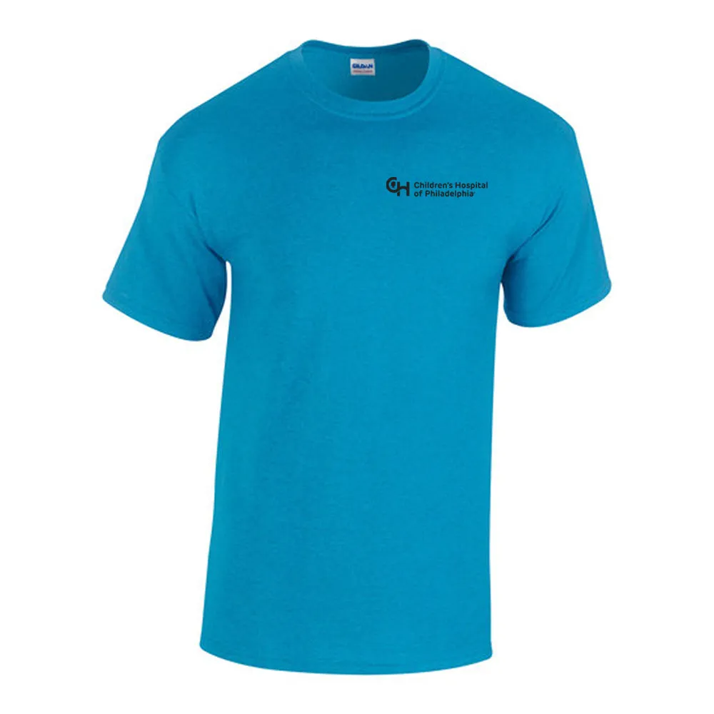 Gildan Adult Heavy Cotton 5.3 oz Bright Color T-Shirt With Black CHOP Logo