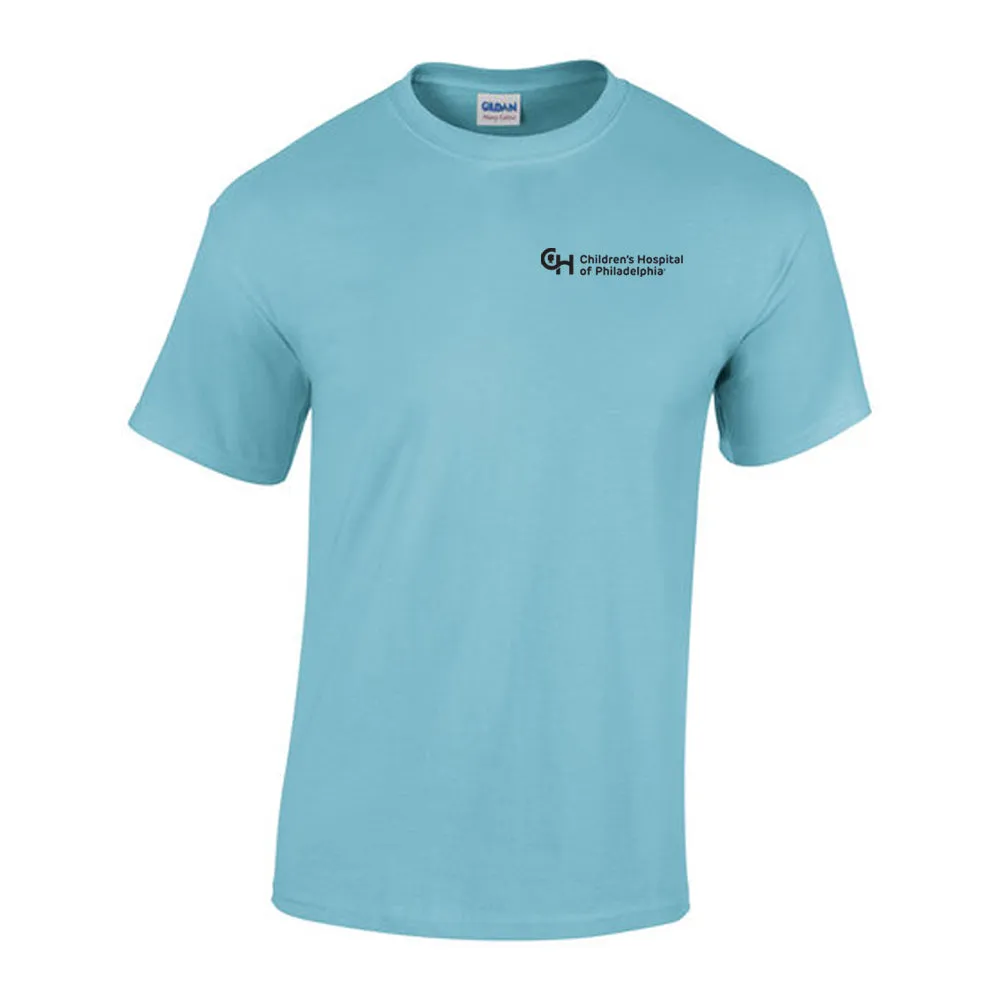 Gildan Adult Heavy Cotton 5.3 oz Bright Color T-Shirt With Black CHOP Logo