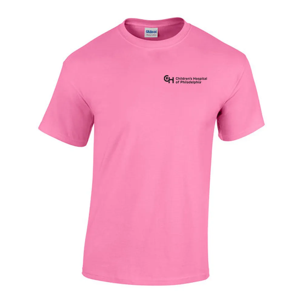 Gildan Adult Heavy Cotton 5.3 oz Bright Color T-Shirt With Black CHOP Logo