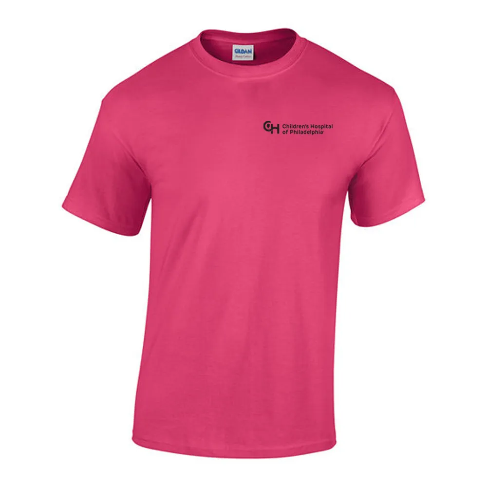 Gildan Adult Heavy Cotton 5.3 oz Bright Color T-Shirt With Black CHOP Logo