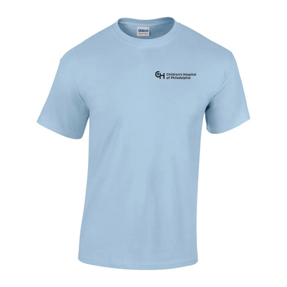 Gildan Adult Heavy Cotton 5.3 oz Bright Color T-Shirt With Black CHOP Logo