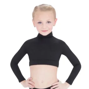 Girl's Turtleneck Crop Top