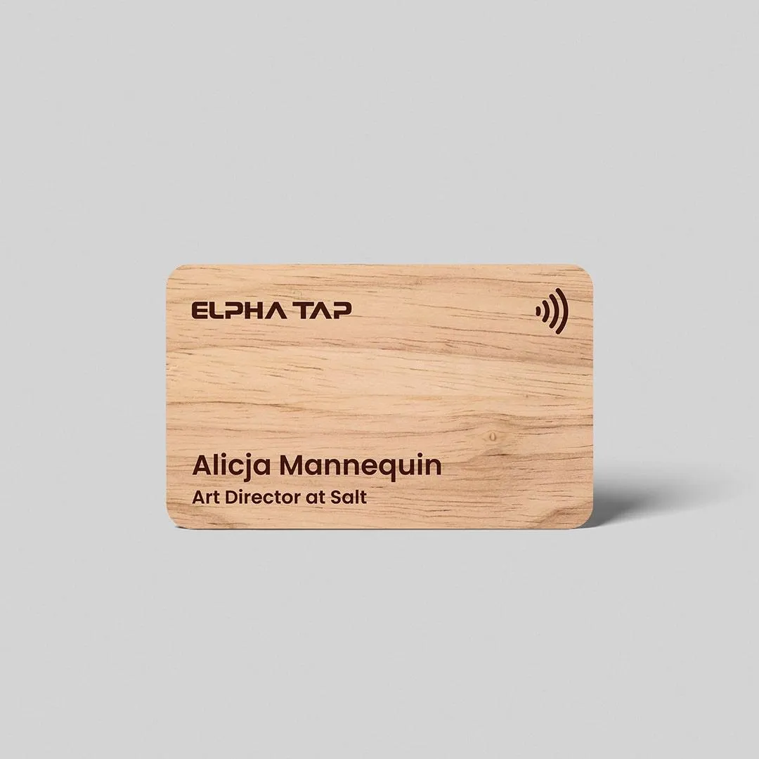 Go Green Beach, Digital Business Card