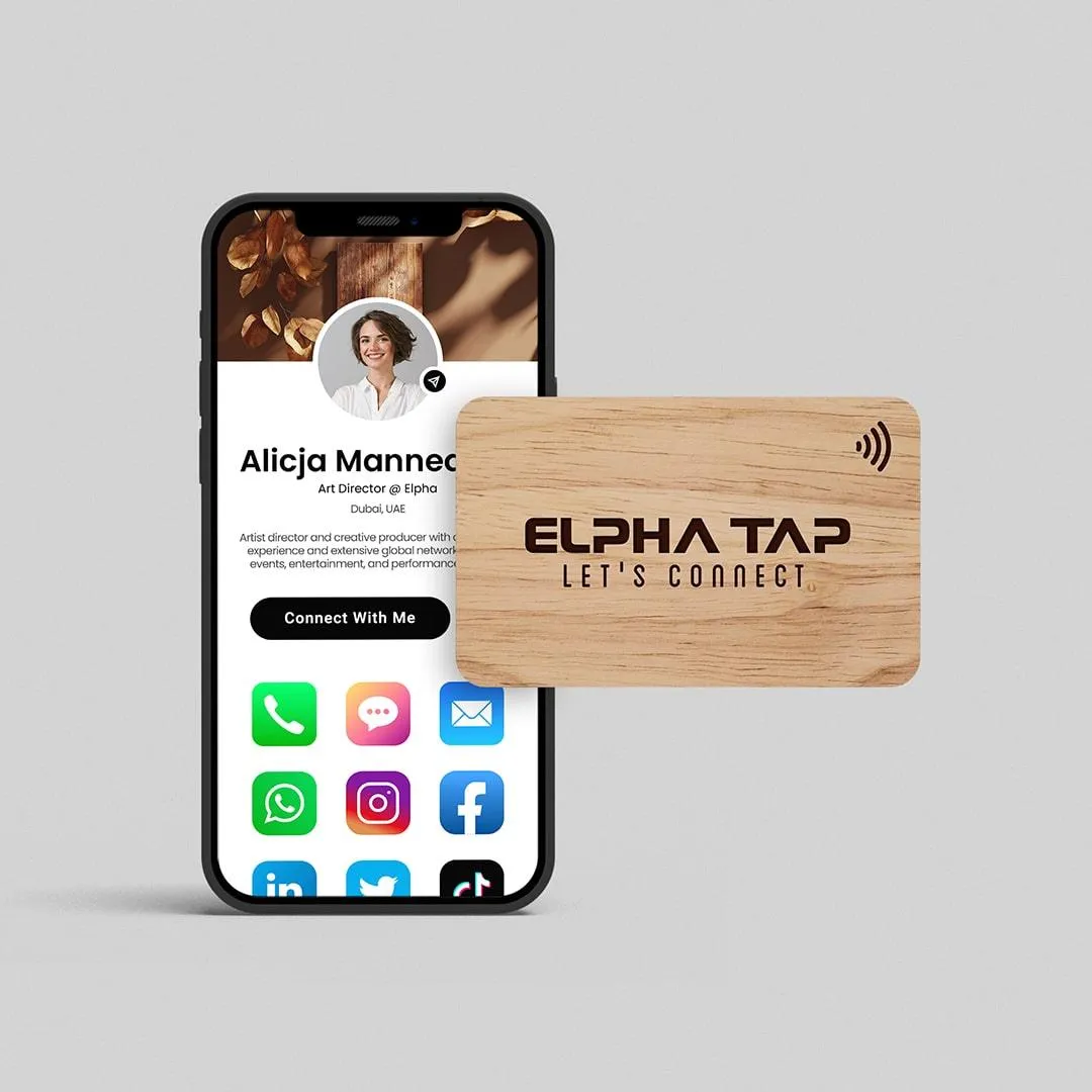 Go Green Beach, Digital Business Card