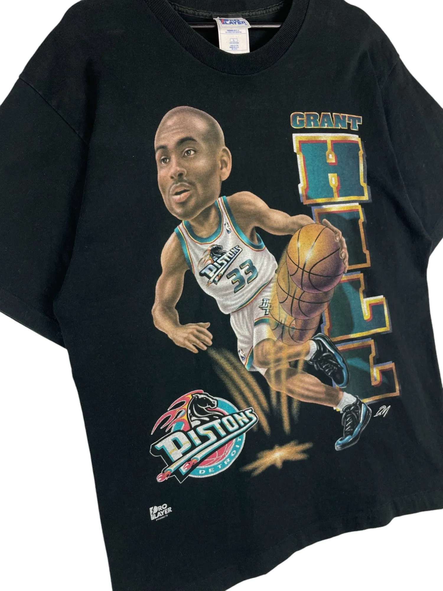 Grant Hill Pro Player Bubble Head T-Shirt