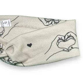 Heart Hands Knotties Headband