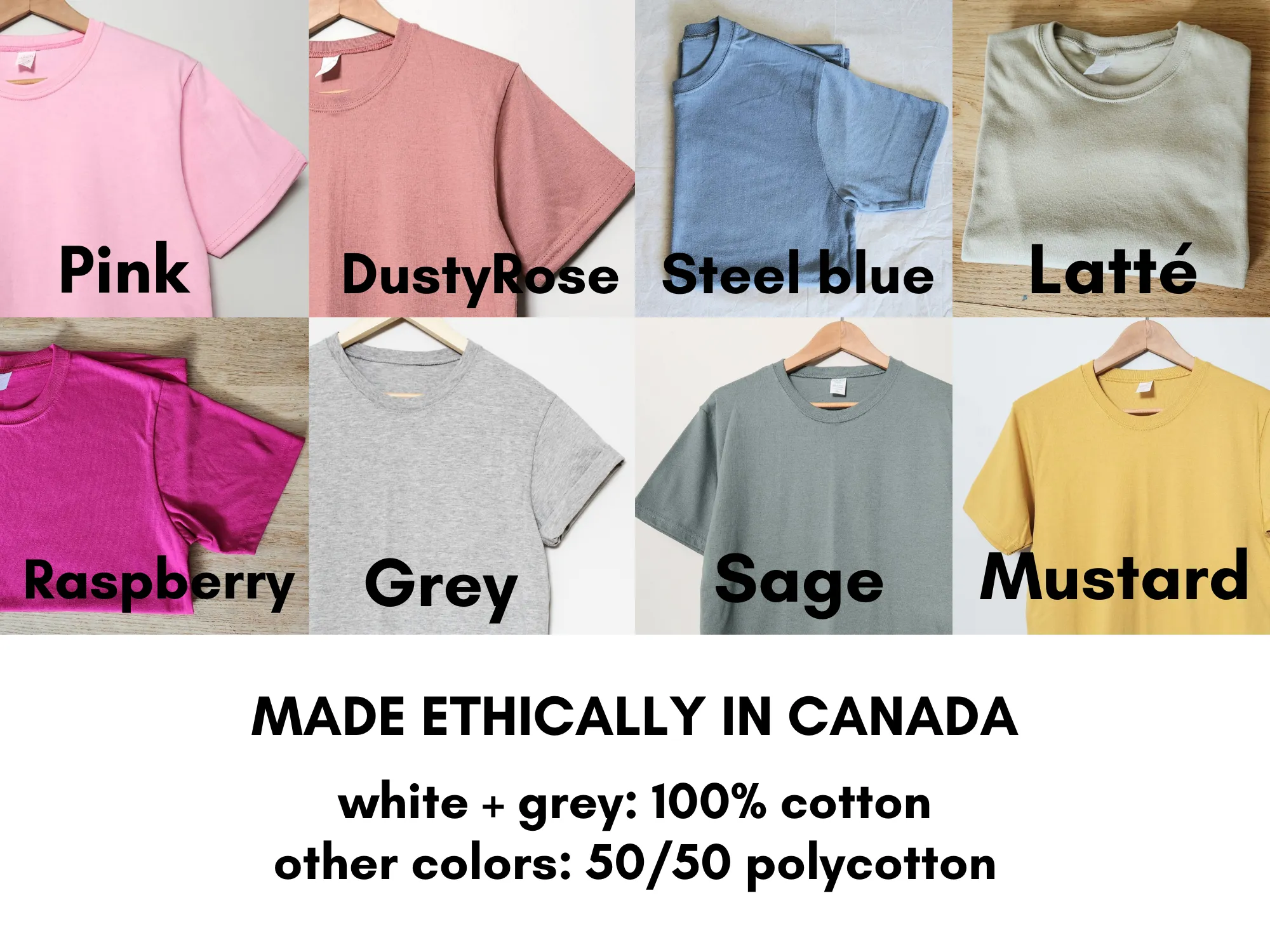 Joie t-shirt, hand printed UNISEX joy tshirt, colorful graphic french quote, minimalist fashion block print clothing, ethical spring fashion