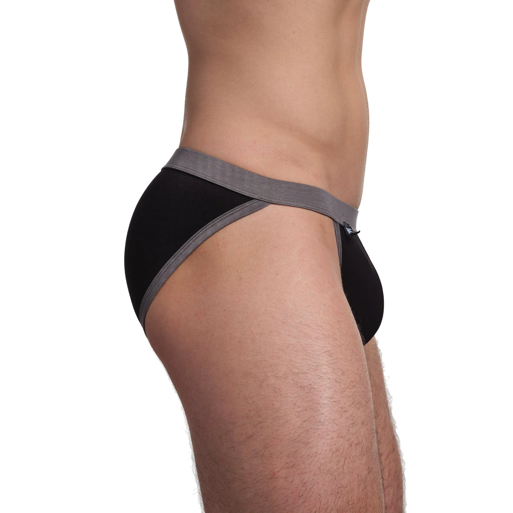 Just The Bones Cloud Sport Brief Black