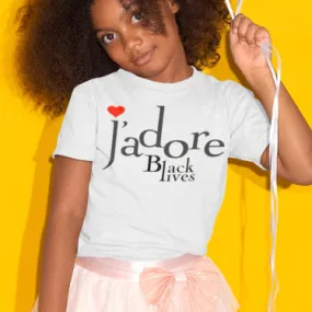 KIDS J'ADORE Black Lives Matter Fashion Tee
