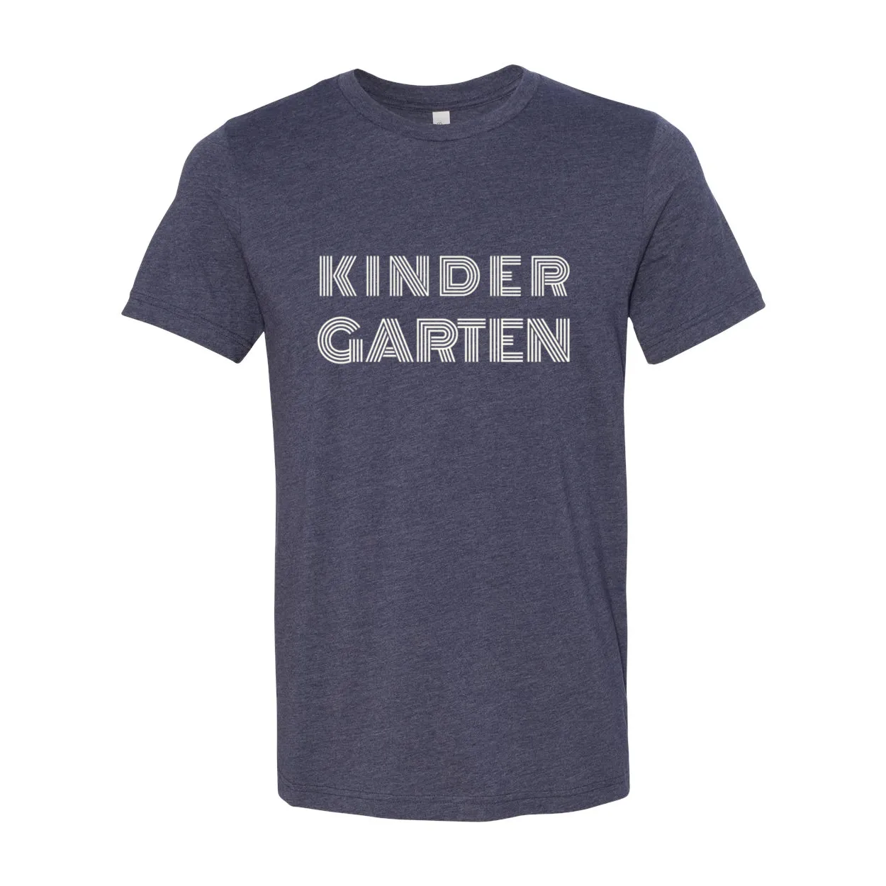 Kindergarten Retro Font T-Shirt