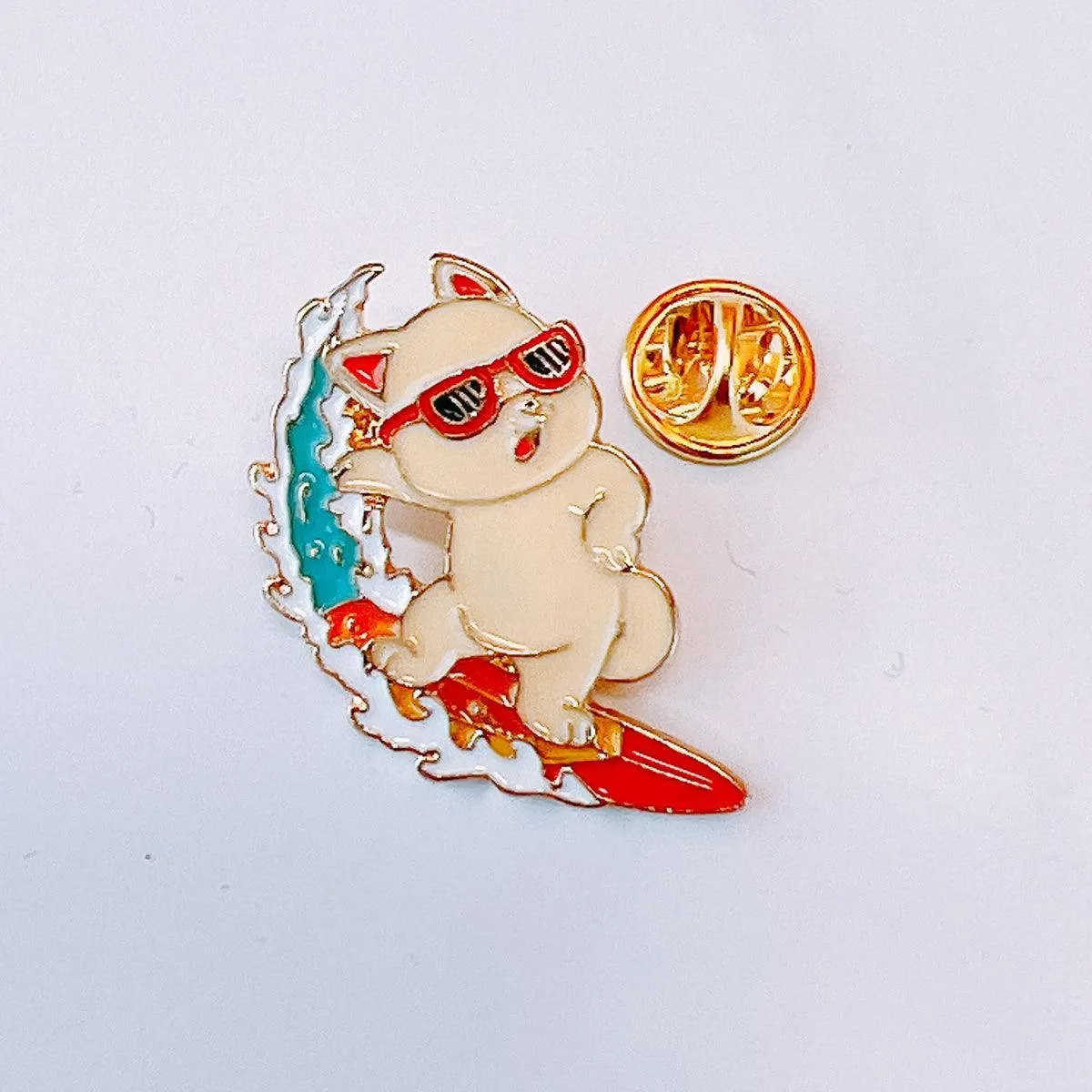 Kishu inu Cute Cartoon Dog Enamel Pin Kawaii Anime Lapel Pin Badge