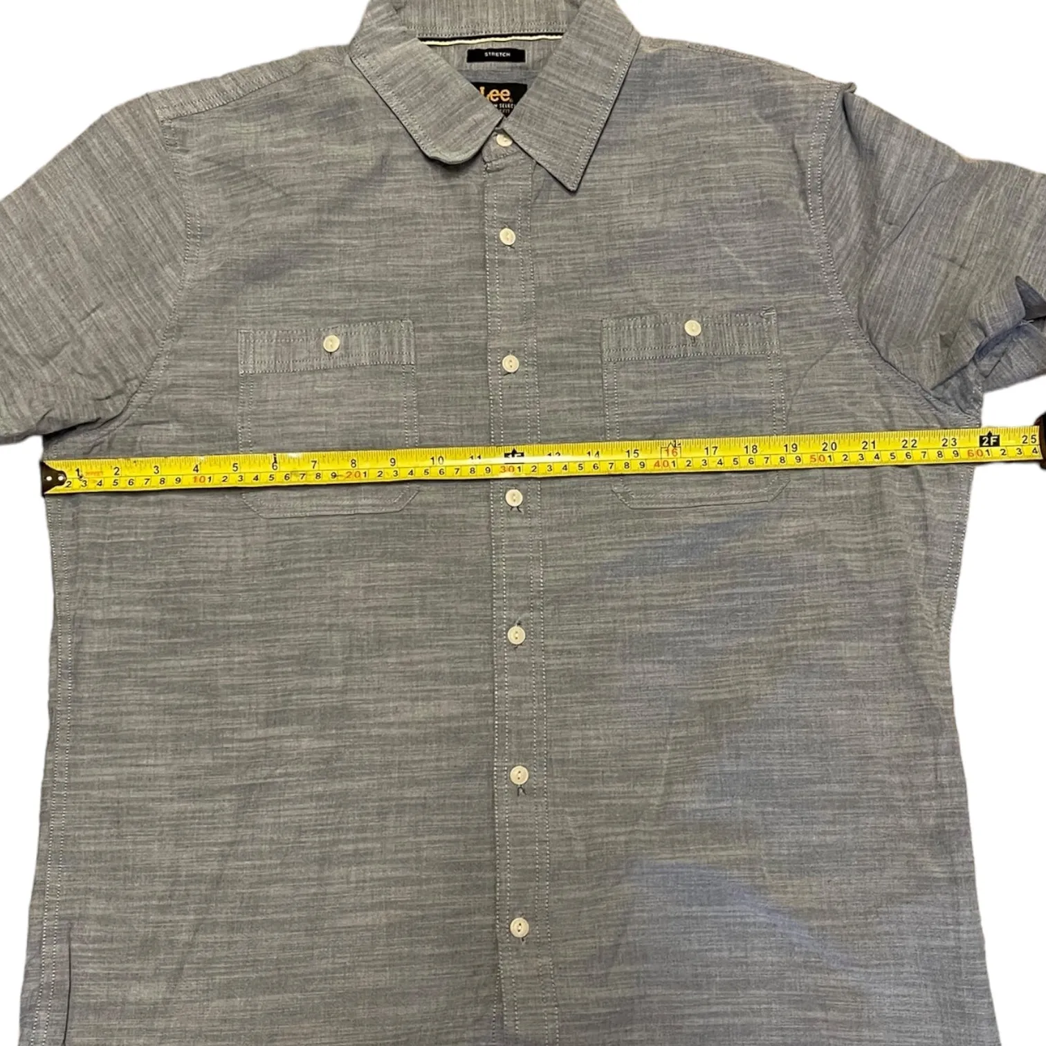 Lee Premium Select Regular Fit Button Front Shirt Size Large NWOT