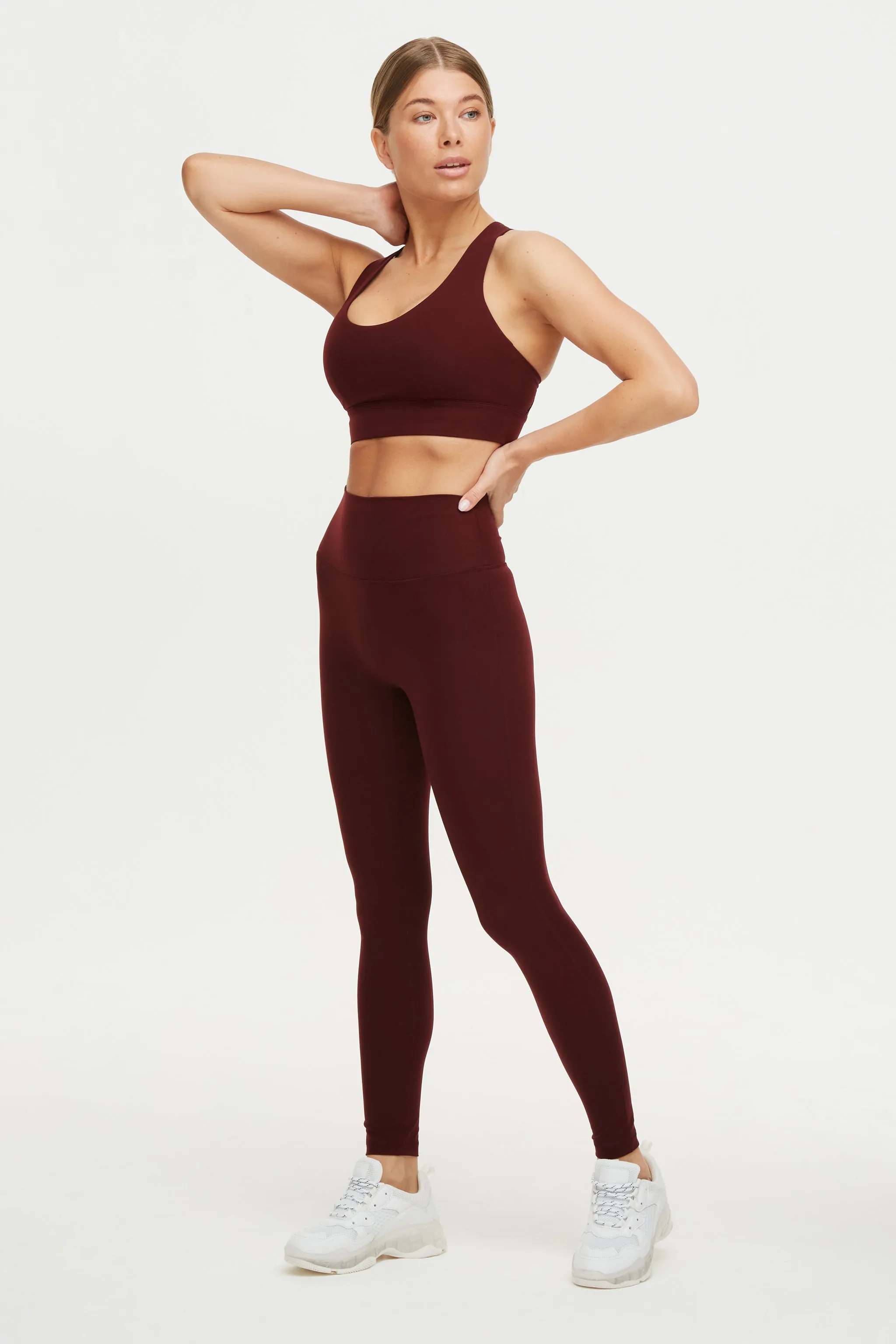 Luna Sport-BH Starker Halt - Henna Red
