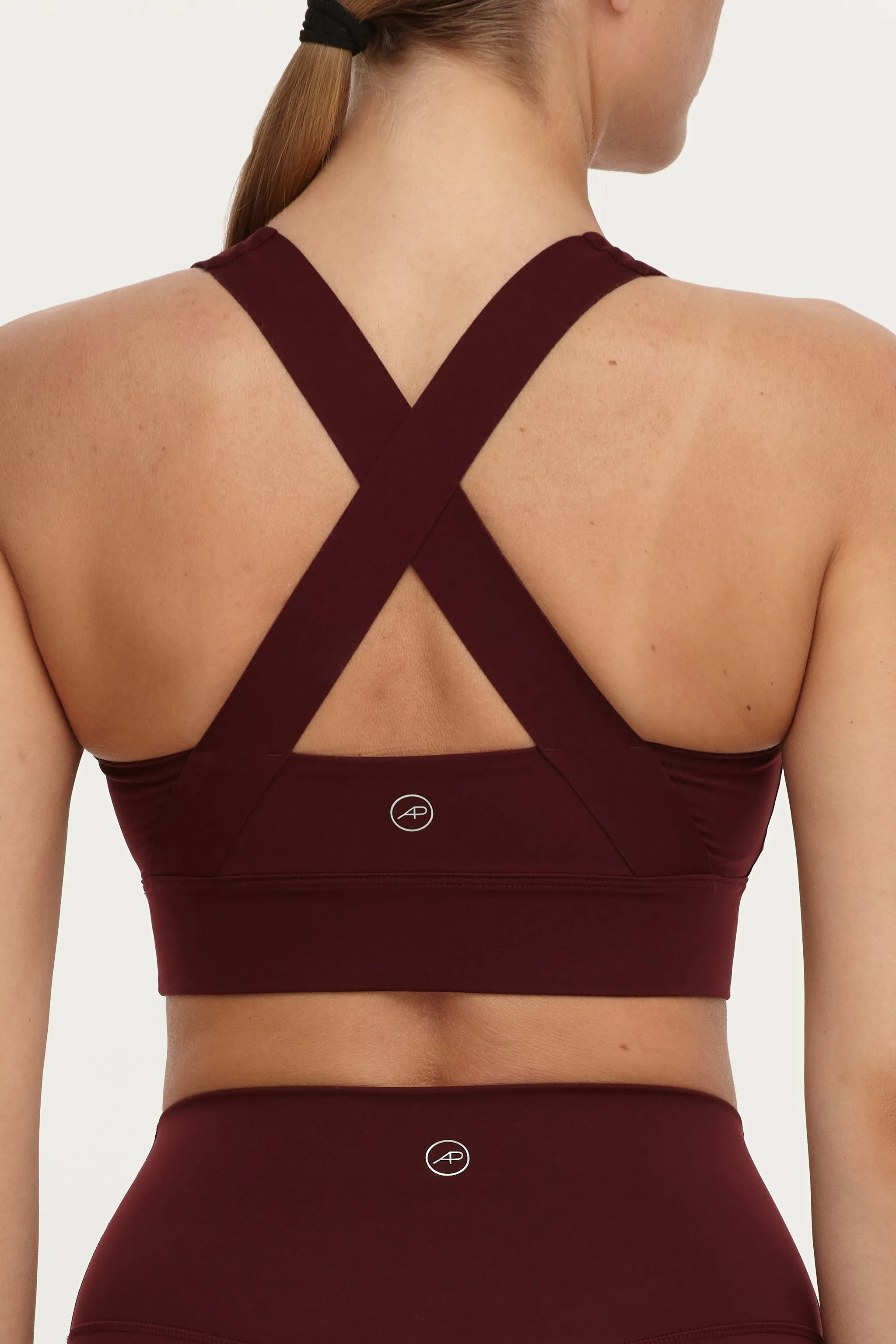 Luna Sport-BH Starker Halt - Henna Red