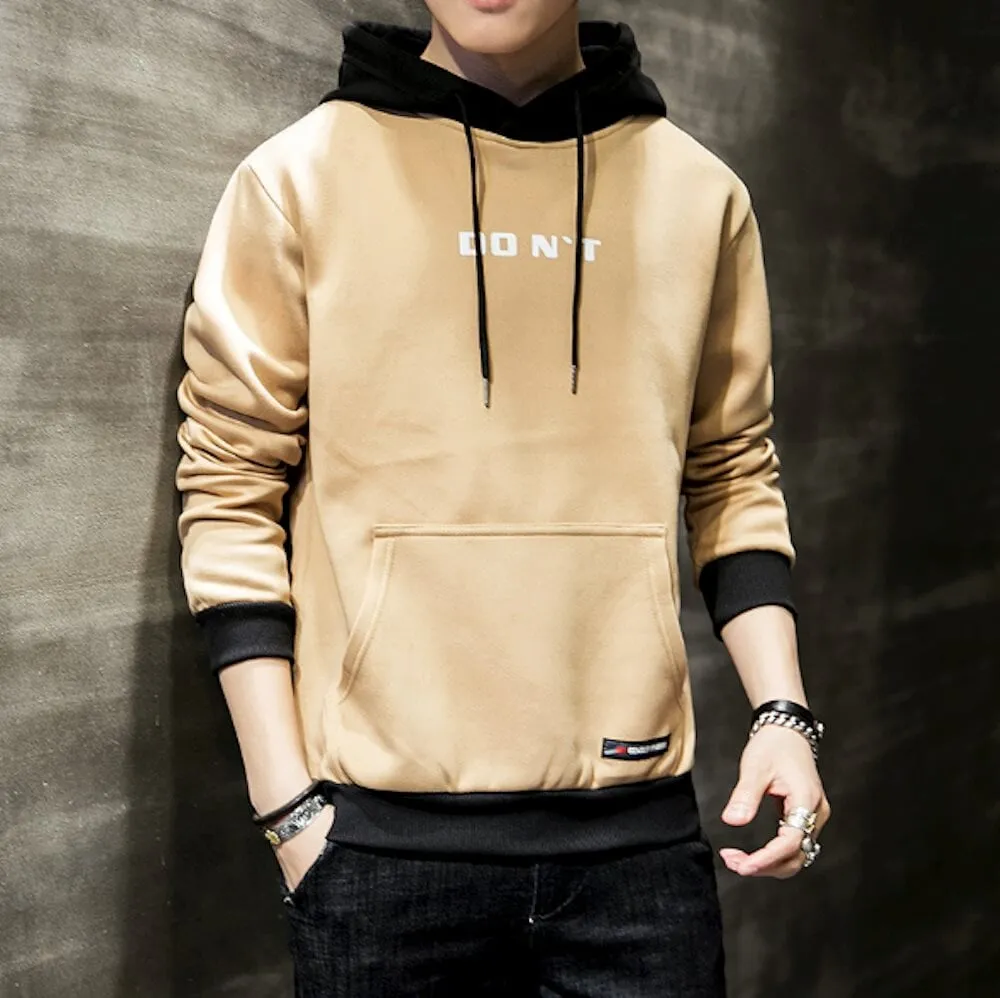 Men's DON’T Two Tone Hoodie