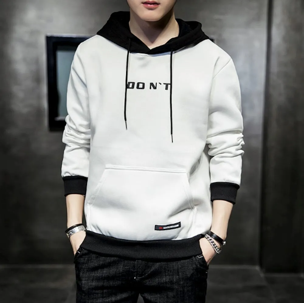 Men's DON’T Two Tone Hoodie