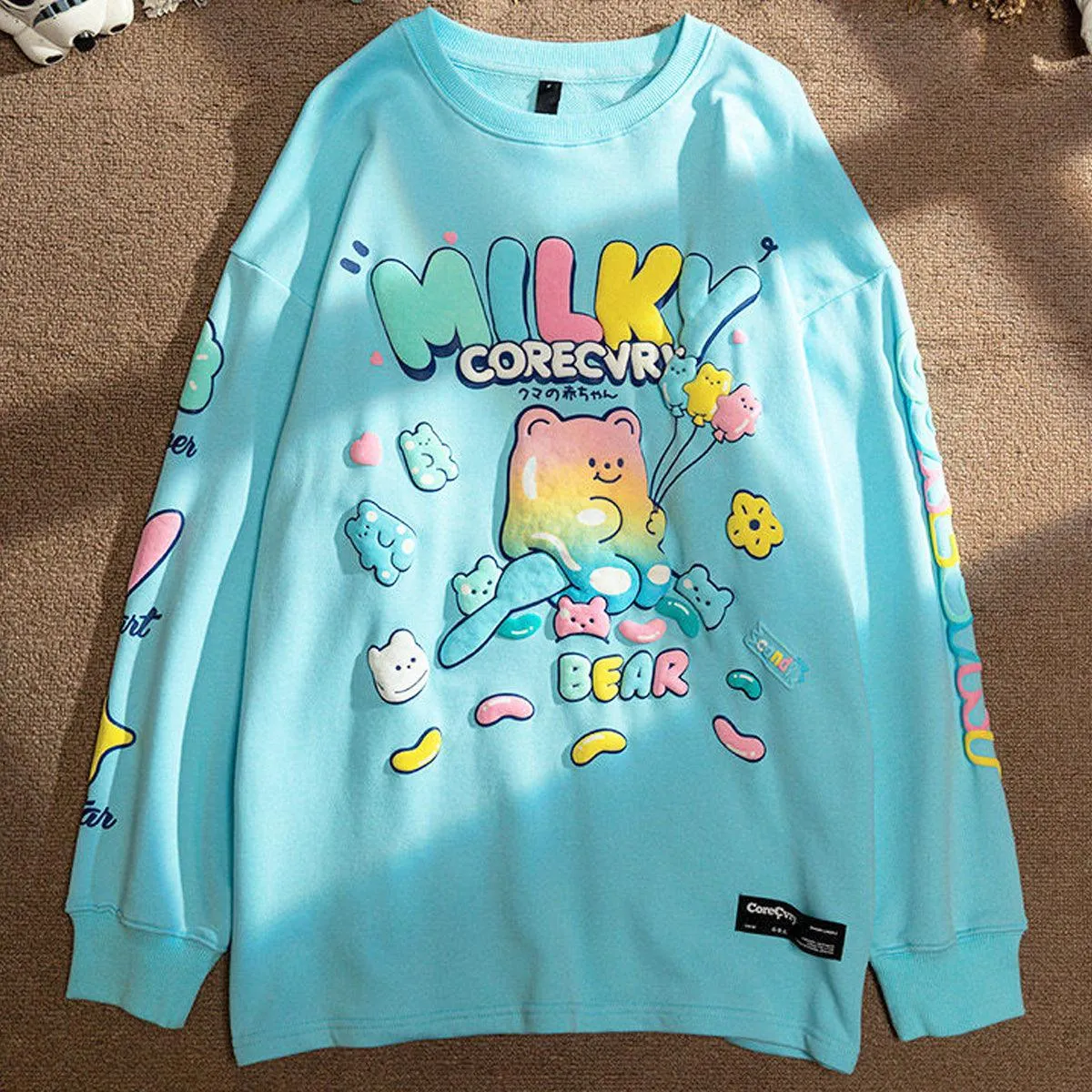 Milky Cute Gummy Bear Sweatshirt