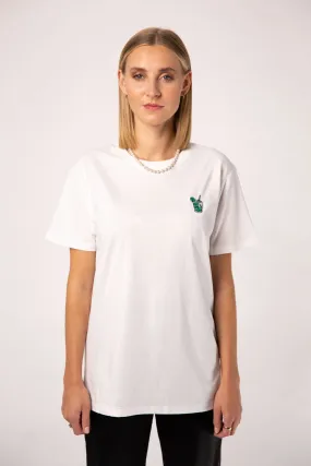 Mojito | Besticktes Frauen Oversized Bio Baumwoll T-Shirt