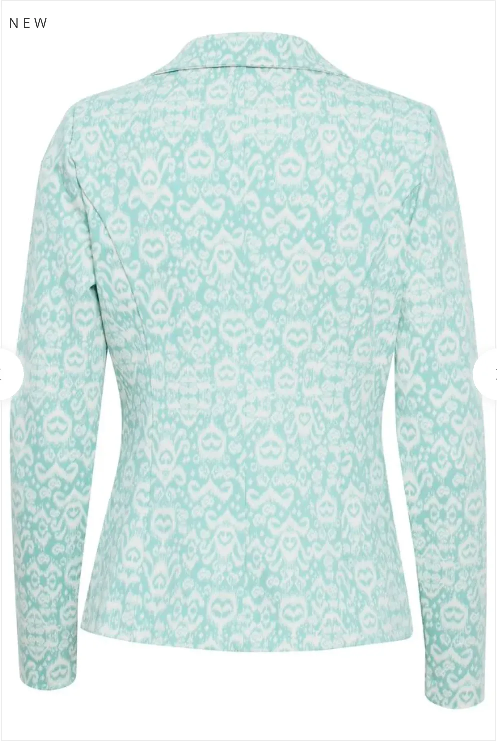 Nile Blue IHKATE Print Blazer