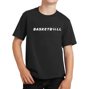 Port & Company Youth Fan Favorite Tee-Basketball Head